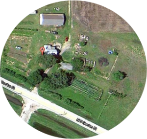 Ariel View of Art's Farm